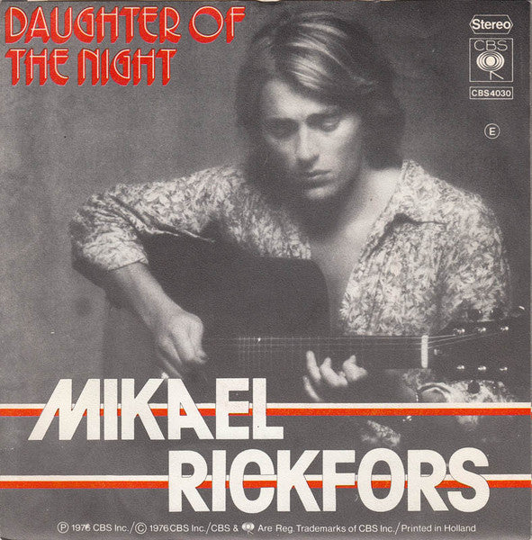 Mikael Rickfors : Coney Island (1971) (7", Single)