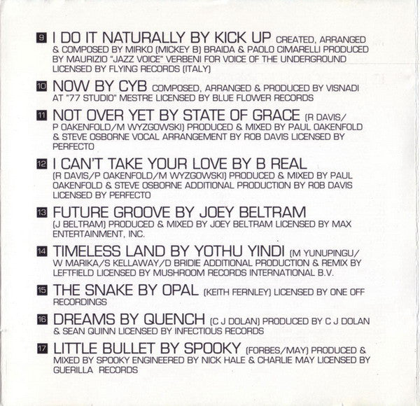 Paul Oakenfold : Journeys By DJ Volume 5: Journey Through The Spectrum (CD, Comp, Mixed)