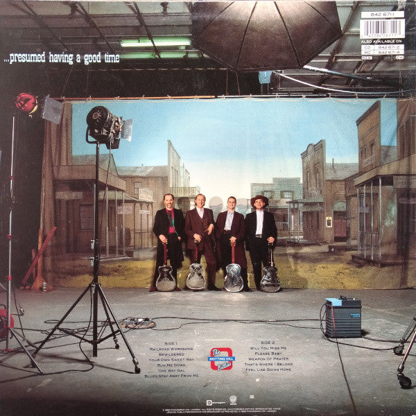 The Notting Hillbillies : Missing...Presumed Having A Good Time (LP, Album, M/Print)