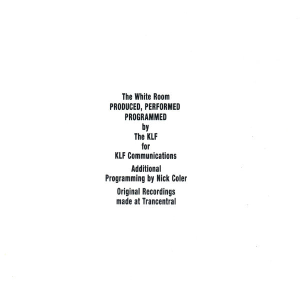 The KLF : The White Room (CD, Album)