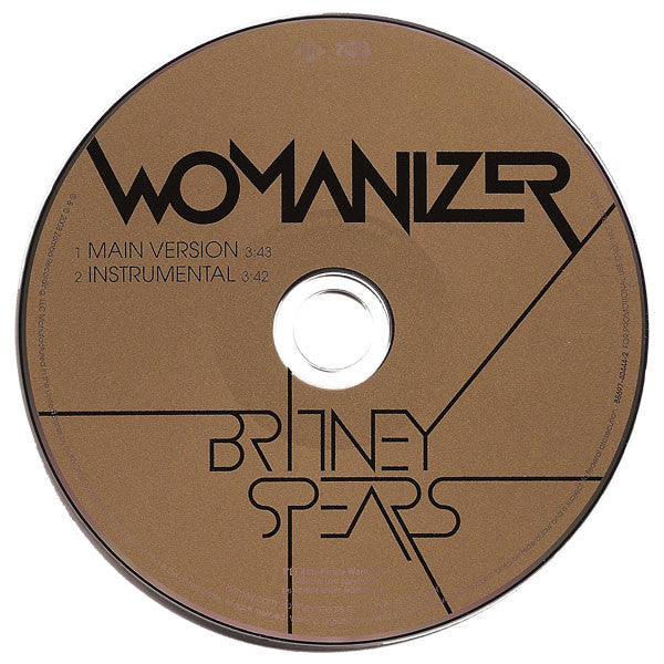 Britney Spears : Womanizer (CD, Single, Promo)