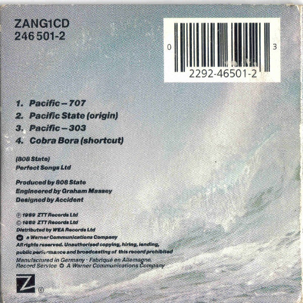 808 State : Pacific (CD, Mini, Single)