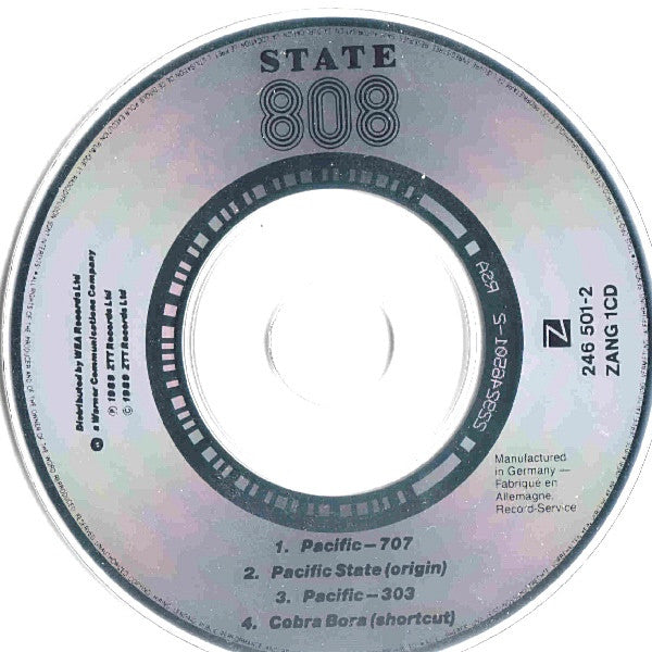 808 State : Pacific (CD, Mini, Single)
