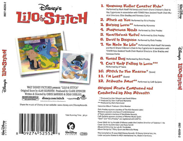 Various : Disney's Lilo & Stitch (CD, Comp)