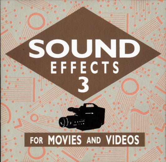 No Artist : Sound Effects 3 For Movies And Videos  (CD)