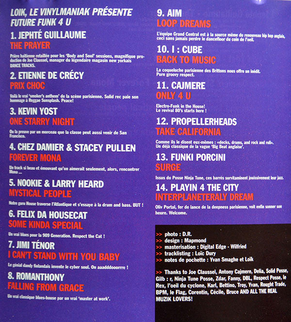 Various : Future Funk 4U (CD, Comp)
