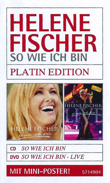 Helene Fischer : So Wie Ich Bin (CD, Album, RE, S/Edition, Pla + DVD-V)