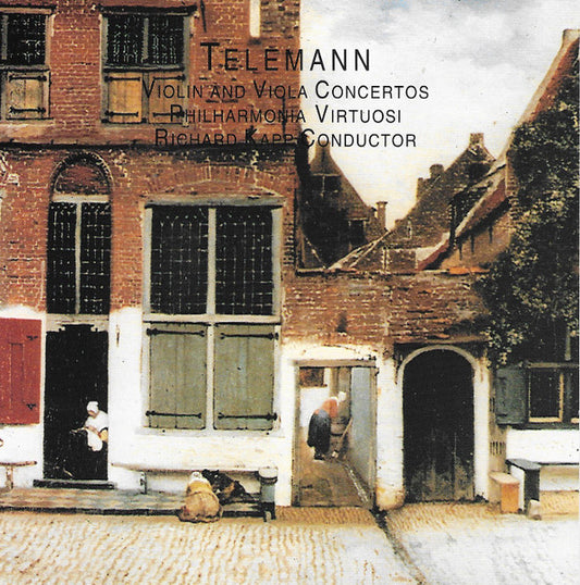 Georg Philipp Telemann - Paul Peabody, Philharmonia Virtuosi : Violin And Viola Concertos (CD, Album)