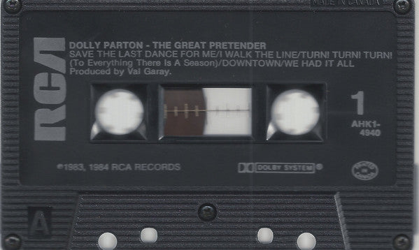Dolly Parton : The Great Pretender (Cass, Album)