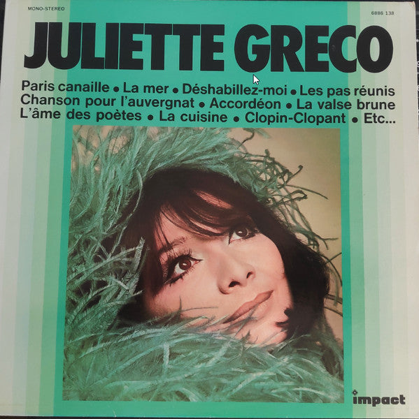Juliette Gréco : Juliette Greco (LP, Comp, RE, Red)