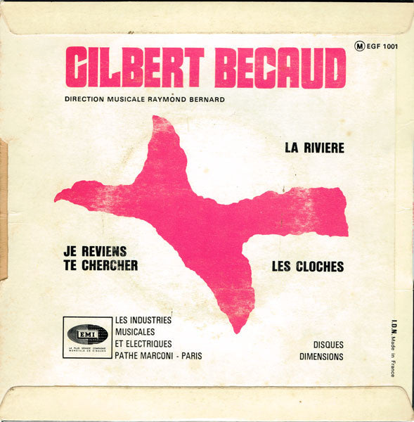 Gilbert Bécaud : La Rivière (7", EP)