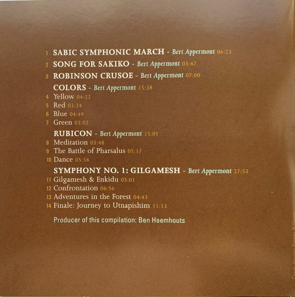 Bert Appermont : In The Picture (Composer's Portrait Vol. III) (CD)