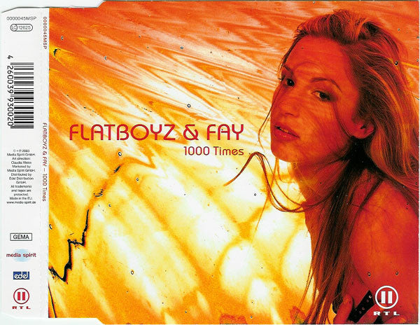 Flatboyz & Fay : 1000 Times (CD, Maxi)