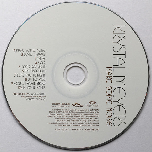 Krystal Meyers : Make Some Noise (CD, Album)