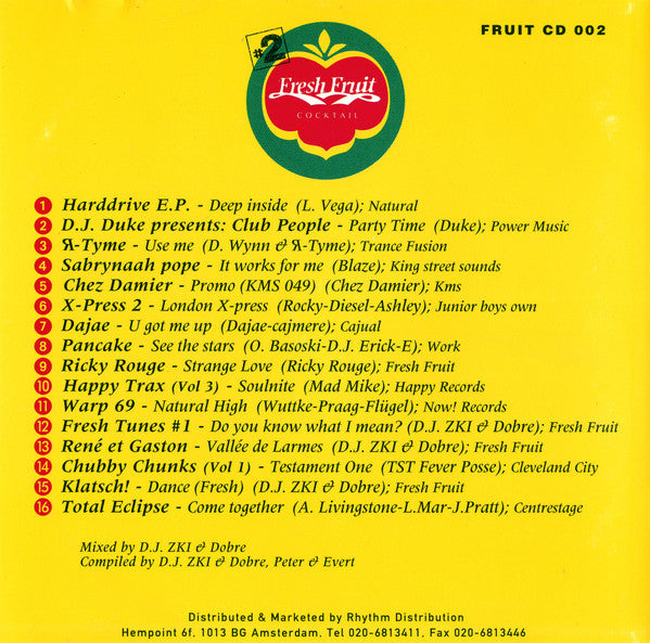 Various : Fresh Fruit Cocktail #2 (CD, Comp, Mixed)