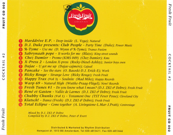 Various : Fresh Fruit Cocktail #2 (CD, Comp, Mixed)