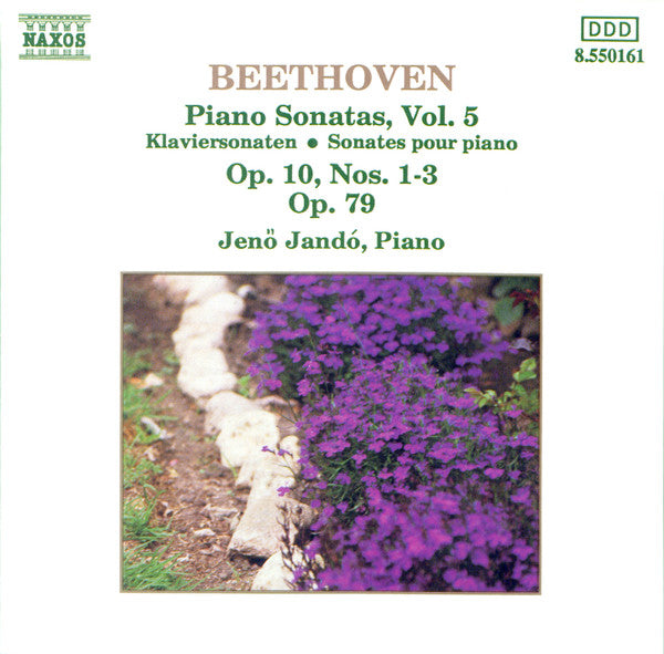 Ludwig Van Beethoven, Jenö Jandó : Piano Sonatas, Vol. 5 (CD, Album, RE)