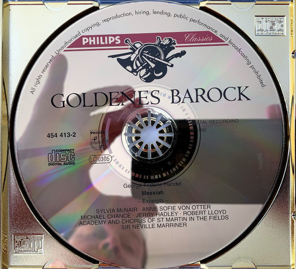 Georg Friedrich Händel - Sir Neville Marriner : Halleluja! - Der Messias (Ausschnitte) (CD, Gol)