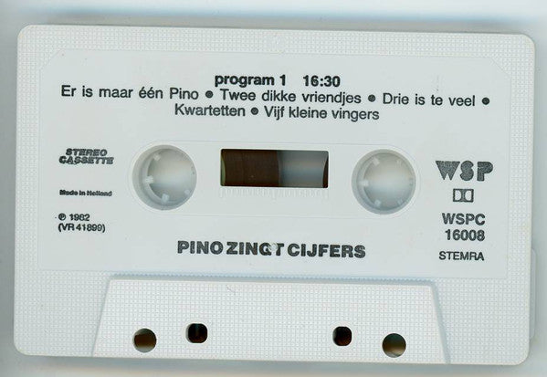 Sesamstraat : Pino Zingt Cijfers (Cass, Album)