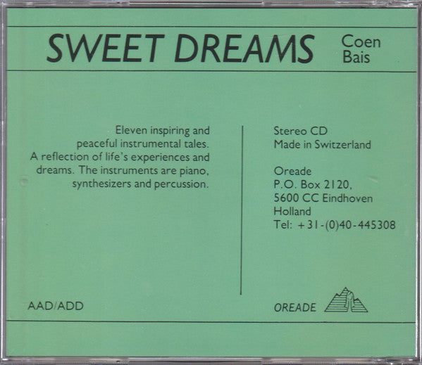 Coen Bais : Sweet Dreams (CD, Album)