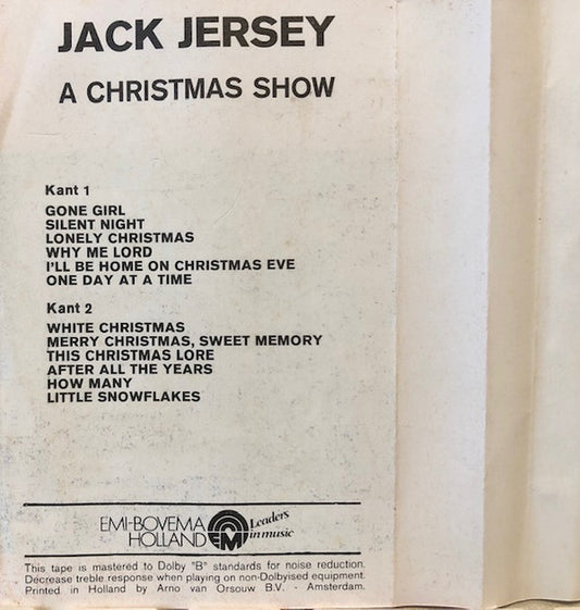 Jack Jersey : A Christmas Show (Cass, Album)