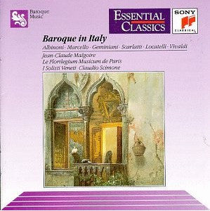 Tomaso Albinoni · Alessandro Marcello · Francesco Geminiani · Alessandro Scarlatti · Pietro Antonio Locatelli · Antonio Vivaldi - Jean-Claude Malgoire · Florilegium Musicum De Paris · I Solisti Veneti · Claudio Scimone : Baroque In Italy (CD, Comp)
