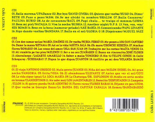 Various : Caña Latina 3 (3xCD, Comp)