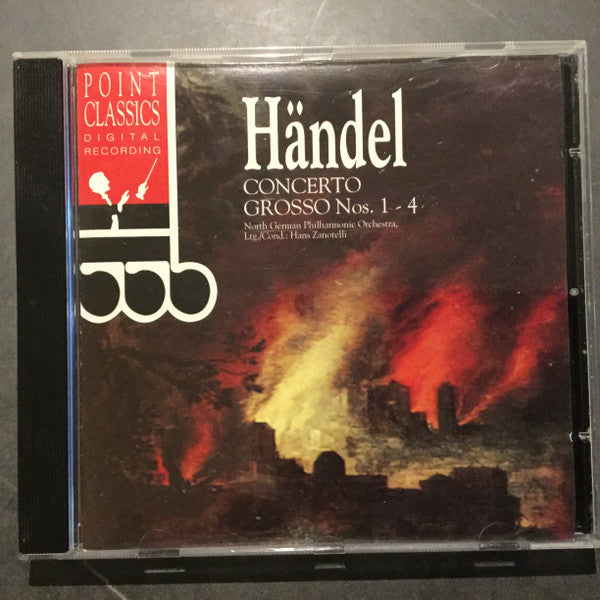 Georg Friedrich Händel - Hans Zanotelli (2) / Norddeutsche Philharmonie : Concerto Grosso No. 1-4 (CD, Album)