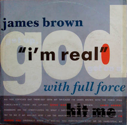 James Brown : I'm Real (12", EP)
