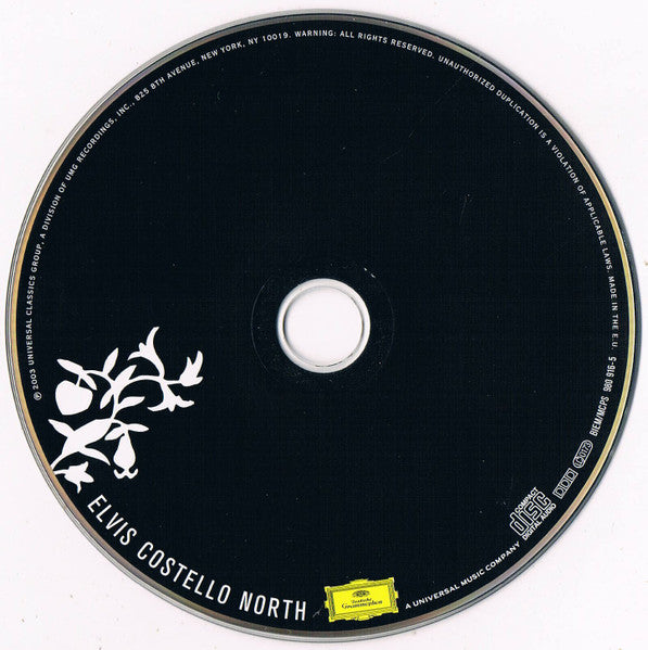 Elvis Costello : North (CD, Album + DVD-V, Promo + Jew)