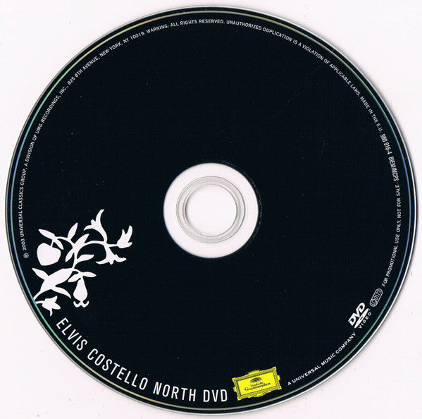 Elvis Costello : North (CD, Album + DVD-V, Promo + Jew)