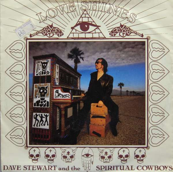 Dave Stewart And The Spiritual Cowboys : Love Shines (7", Single)