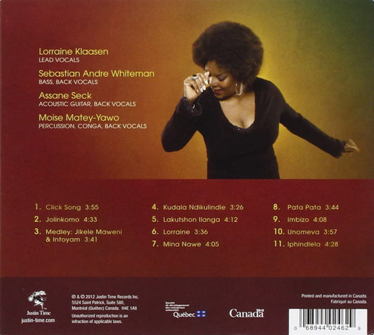 Lorraine Klaasen : A Tribute To - Miriam Makeba (CD-ROM, Album)