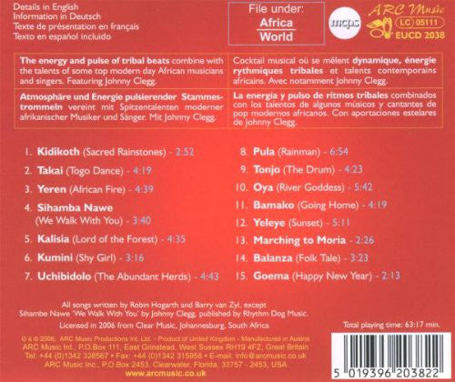Umoya (2) : Tribal Beatz Of Africa (CD, Album)