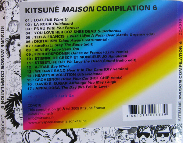 Various : Kitsuné Maison Compilation 6 (CD, Comp)