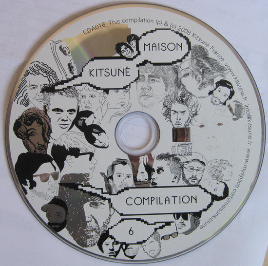 Various : Kitsuné Maison Compilation 6 (CD, Comp)