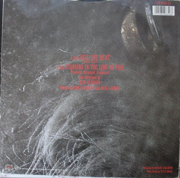 Jean Beauvoir : Feel The Heat (12", Single)