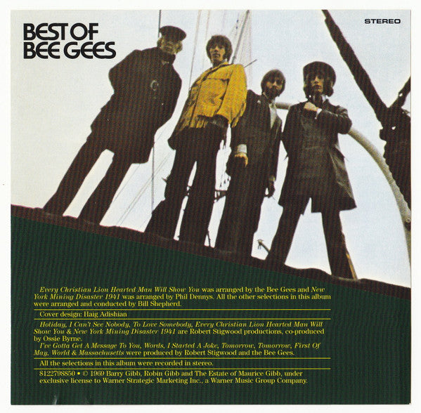 Bee Gees : Best Of Bee Gees (CD, Comp, RE)