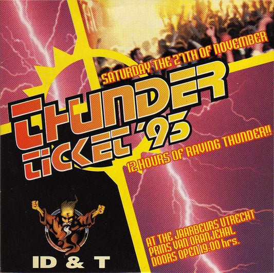Various : Thunderticket '93 (CD, Single, Mixed)