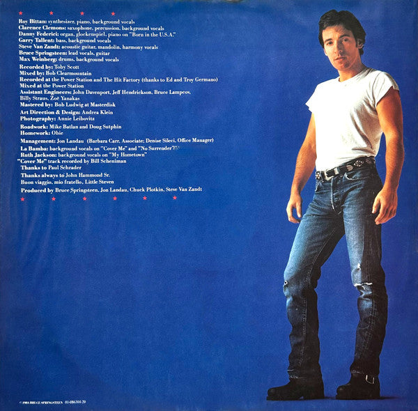 Bruce Springsteen : Born In The U.S.A. (LP, Album, Sun)