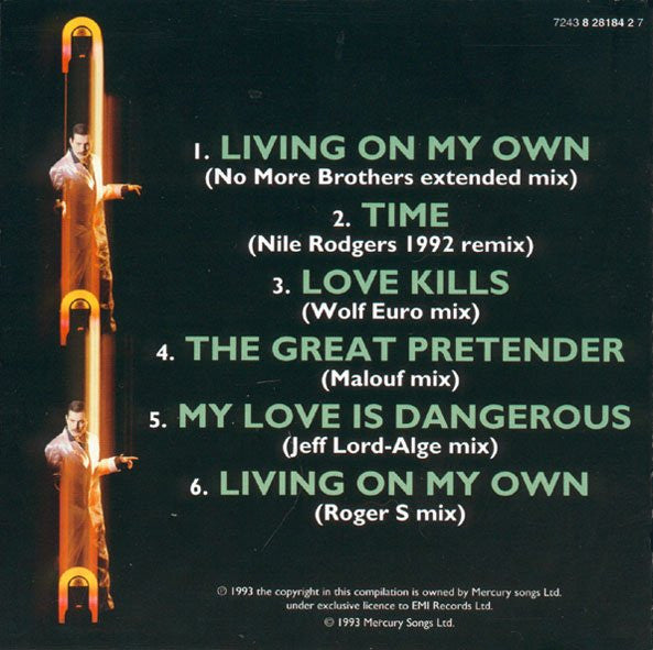 Freddie Mercury : Remixes (CD, Comp)