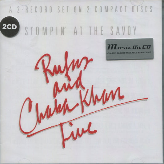 Rufus & Chaka Khan : Live - Stompin' At The Savoy (2xCD, Album, RE)