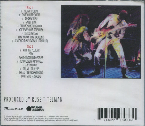 Rufus & Chaka Khan : Live - Stompin' At The Savoy (2xCD, Album, RE)