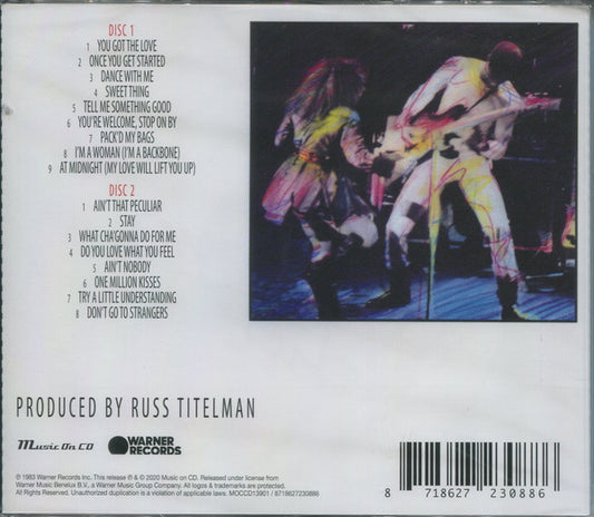 Rufus & Chaka Khan : Live - Stompin' At The Savoy (2xCD, Album, RE)
