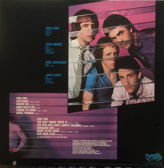 Greg Kihn Band : Glass House Rock (LP, Album, All)