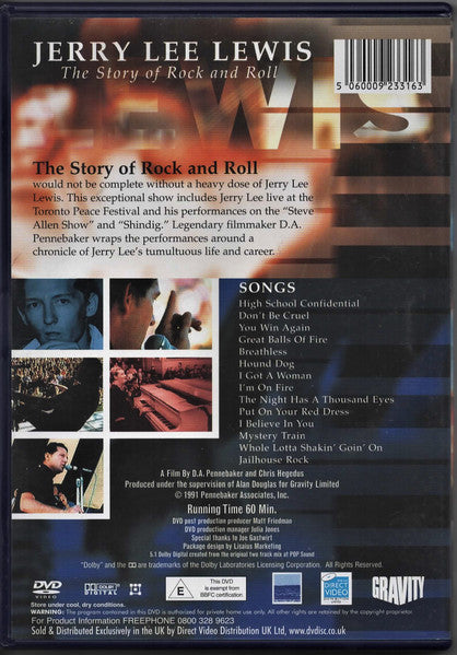 Jerry Lee Lewis : The Story Of Rock And Roll (DVD-V, PAL)