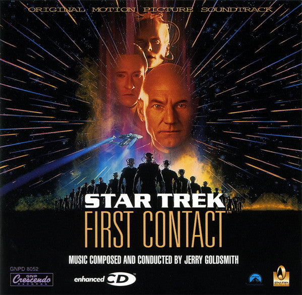 Jerry Goldsmith : Star Trek: First Contact (Original Motion Picture Soundtrack) (CD, Album, Enh)