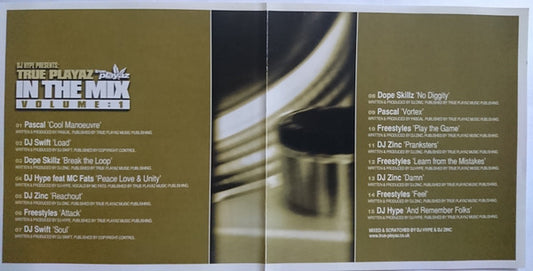 DJ Hype : True Playaz In The Mix Vol. 1 (CD, Mixed)