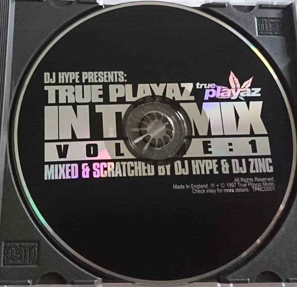 DJ Hype : True Playaz In The Mix Vol. 1 (CD, Mixed)