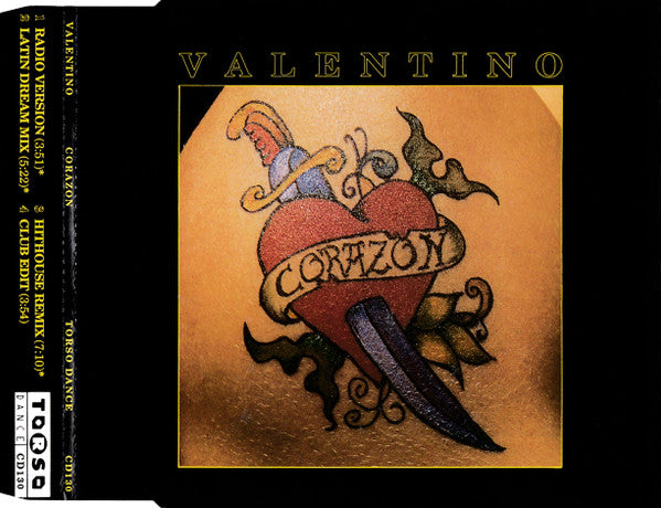Valentino (5) : Corazon (CD, Maxi)